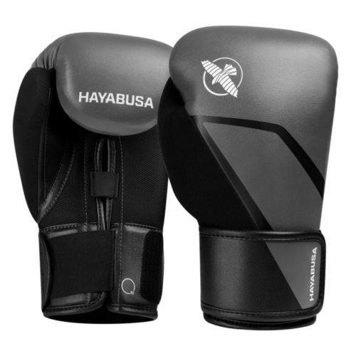 Hayabusa E1 Kids bokshandschoenen grijs zwart