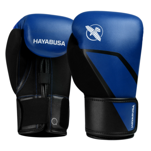 Hayabusa E1 Kids bokshandschoenen blauw zwart