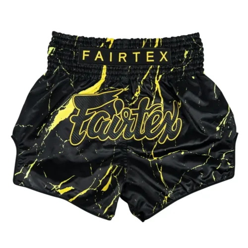 Fairtex BS1947 Black Marble Muay Thai shorts