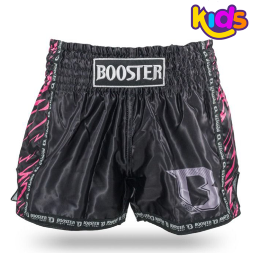 Booster Fightgear Combat 3 kickboksbroek kids roze