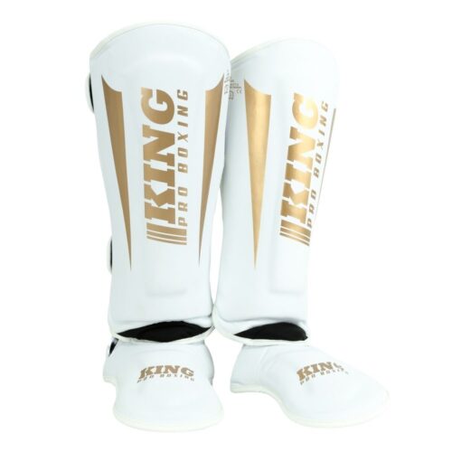 King Pro Boxing REVO 9 scheenbeschermers wit