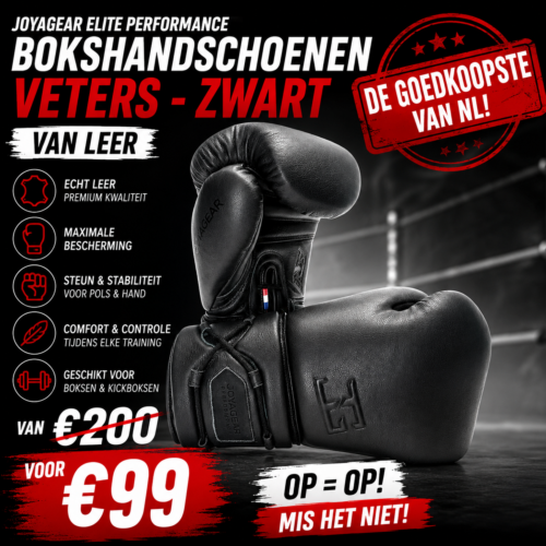 JOYA Joyagear Elite Performance bokshandschoenen zwart