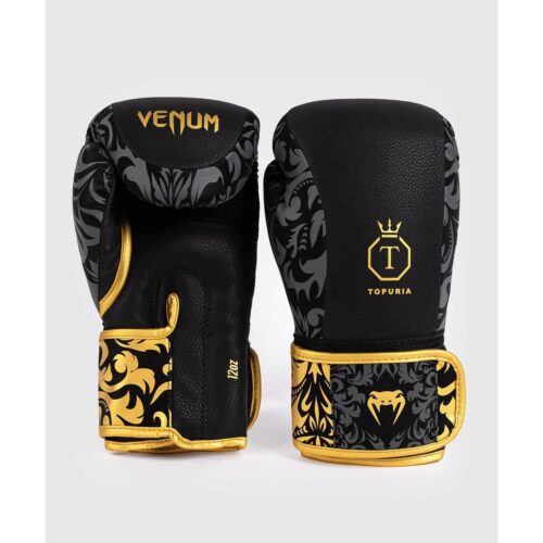 Venum x Ilia Topuria Unmatched bokshandschoenen zwart goud
