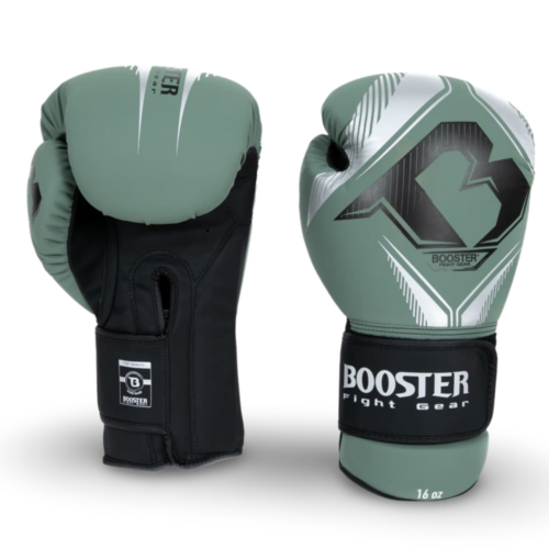 Booster Bangkok Series 3 bokshandschoenen groen zilver zwart