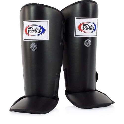 Fairtex SP1 scheenbeschermers zwart