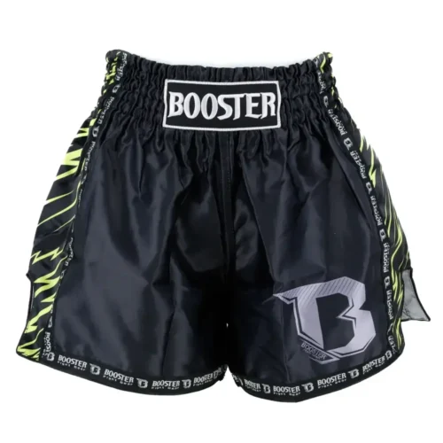 Booster Fightgear Combat 5 kickboksbroek kids zwart/geel