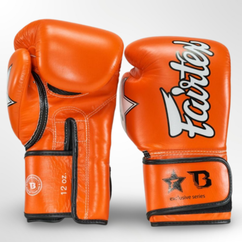 Fairtex x Booster FXB BG V2 bokshandschoenen oranje