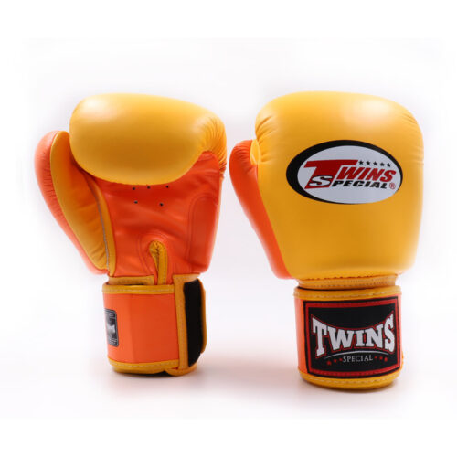 Twins Special BGVL 3 bokshandschoenen geel oranje