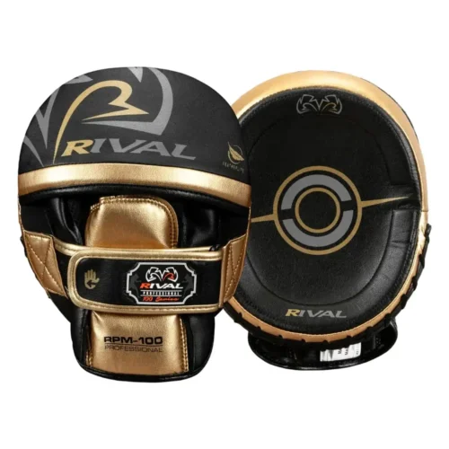 Rival RPM100 Professional Punch Mitts zwart goud