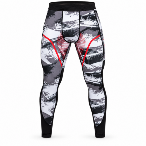 Venum Electron 3.0 compressiebroek grijs rood